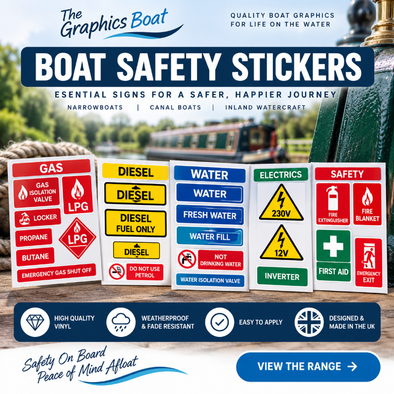 Boat safety marking